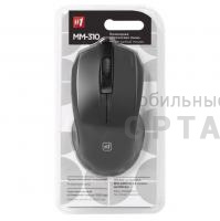 Мышь DEFENDER MM-310, черный, USB, проводная, 3 кнопки,1000 dpi, кабель 1,35 м. (1/40)