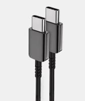 Кабель Samsung S25 Type-С to Type-С Cable (оригинал), черный, в техпаке