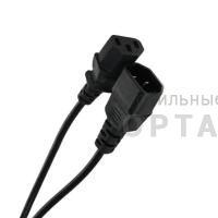 Кабель VCOM монитор-компьютер 220V (UPS -> устройство) <VDE> 3G*0.5 мм., 3 м. (1/30)