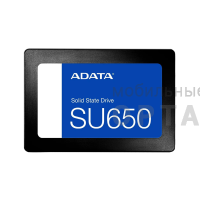 Внутренний SSD  A-Data  1TB  Ultimate SU650, SATA-III, R/W - 520/450 MB/s, 2.5", Silicon Motion, TLC 3D NAND Внутренний SSD  A-Data  1TB  Ultimate SU650, SATA-III, R/W - 520/450 MB/s, 2.5", Silicon Motion, TLC 3D NAND