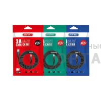 Кабель USB RECRSI CA64 Type-C чёрный