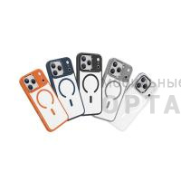Чехол KEEPHONE ARMOR GRIP MAGSEFE CLEAR CASE для iPhone 17 Pro Max SILVER