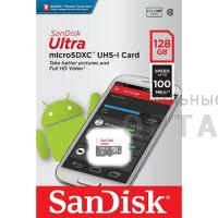 Карта памяти 128 Гб MicroSD SanDisk Class 10 Ultra Light UHS-I  (100 Mb/s) без адаптера Карта памяти 128 Гб MicroSD SanDisk Class 10 Ultra Light UHS-I  (100 Mb/s) без адаптера