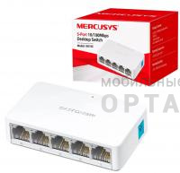 Коммутатор Mercusys MS105 5-портовый 10/100 Мбит/с