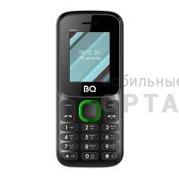 Мобильный кнопочный телефон BQ 1848 Step+ Black+Green