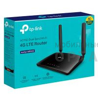 Маршрутизатор беспроводной TP-Link Archer MR200 AC750 10/100BASE-TX/4G черный