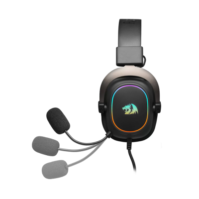 Игровая гарнитура REDRAGON Zeus X RGB, объемный звук 7.1, USB, черный (1/10)