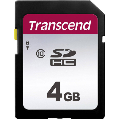 Карта памяти SDHC 4 Гб Transcend 300S Class10